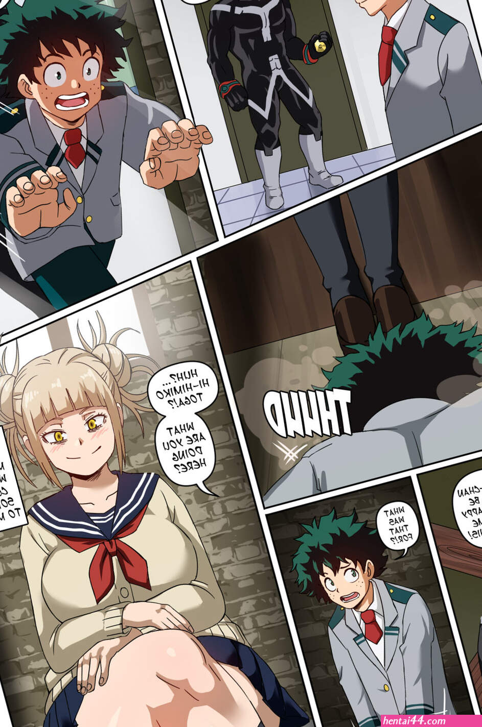 Mha comic hentai