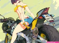 motorbike elesa by Cutesexyrobutts