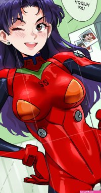 Rule 34 Misato in Plugsuit Neon Genesis Evangelion...