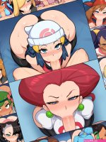 pokemon pokemon journeys bea pokemon clair pokemon cynthia pokemon