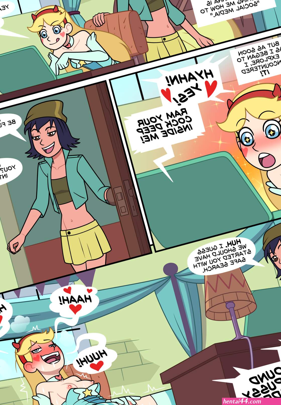 Star vs the forces of evil hentai comic