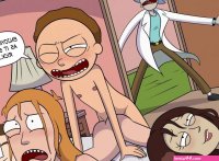 rick and morty morty smith nancy rick sanchez summer smith