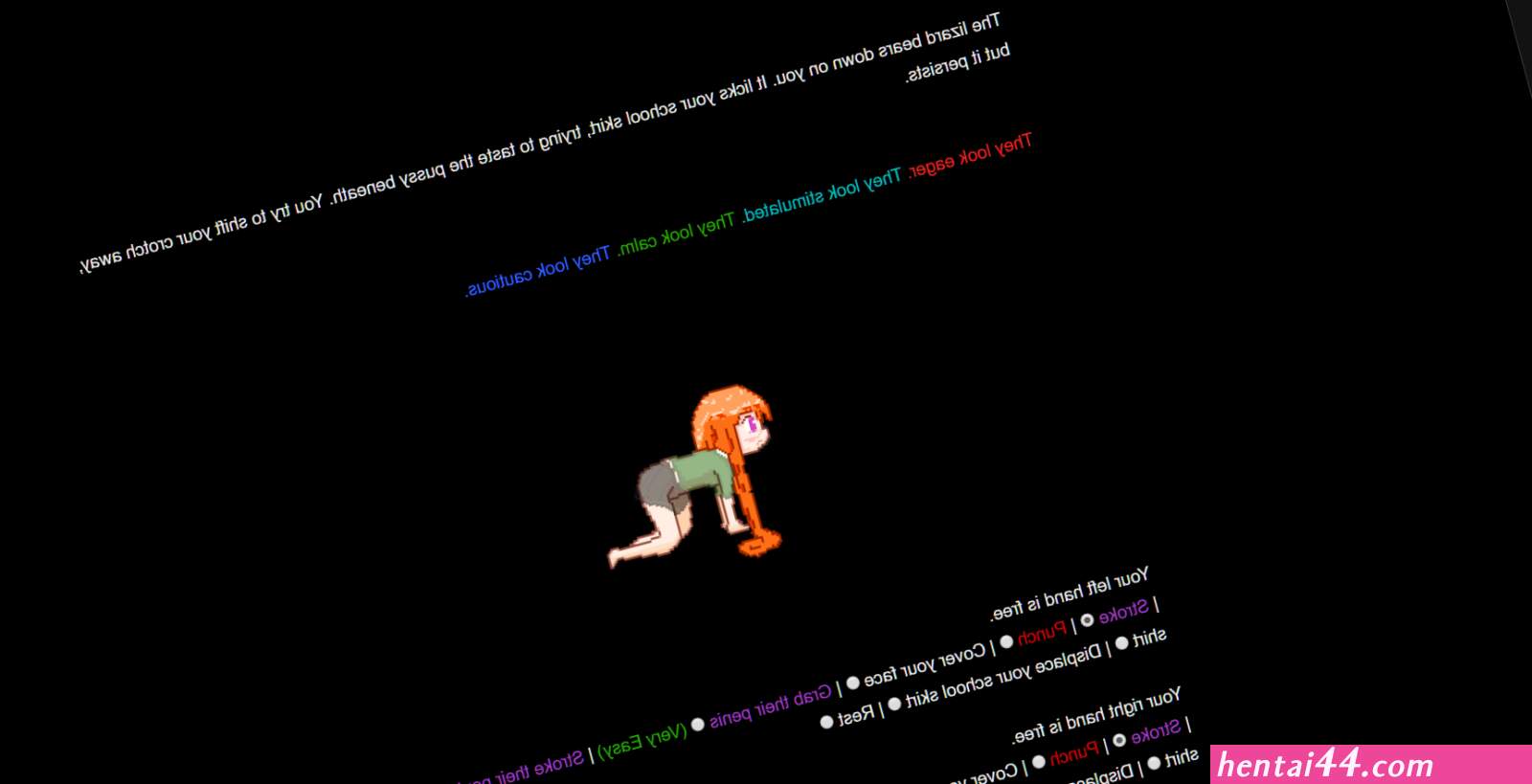 Text based hentai game