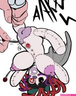 Abyss vs the voodoo doll commission by DGagster