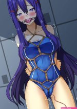 Rule 34 Yuri enjoying herself bondage and orgasms...