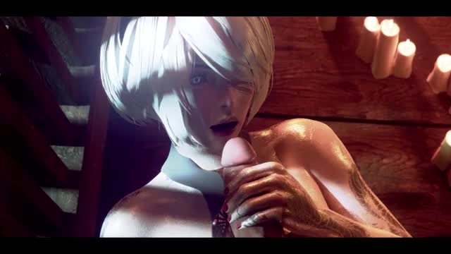 2B Reverse Cowgirl [Outfit 1][Megaera]