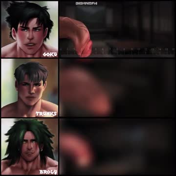 "DRAGON BALL Z" Penis Chart