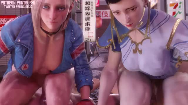 [4K] Chun-Li Versus Cammy [Pantsushi]