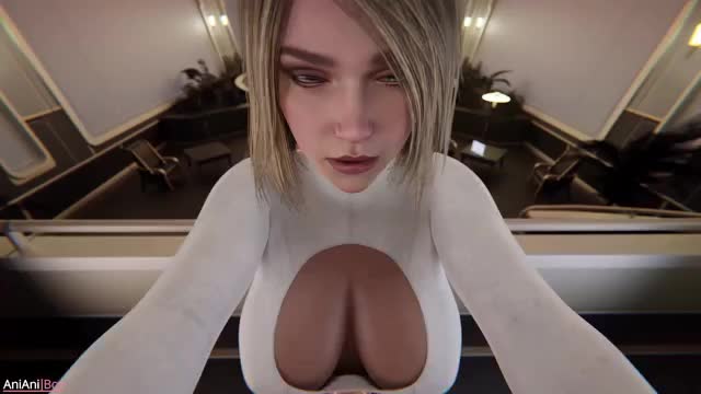 [4K]Power Girl Caught You Clothed