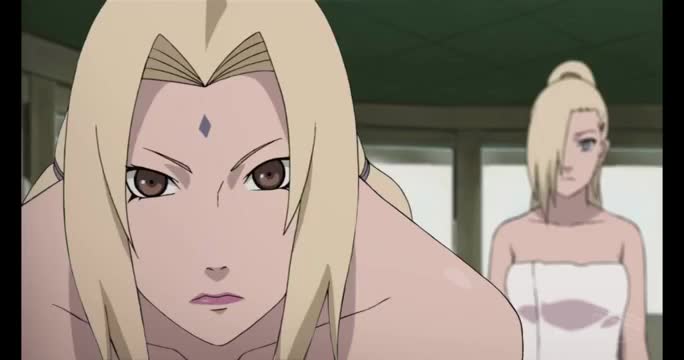 [4K]Sakura who is concerned about Tsunade’s breasts(Strip Version)