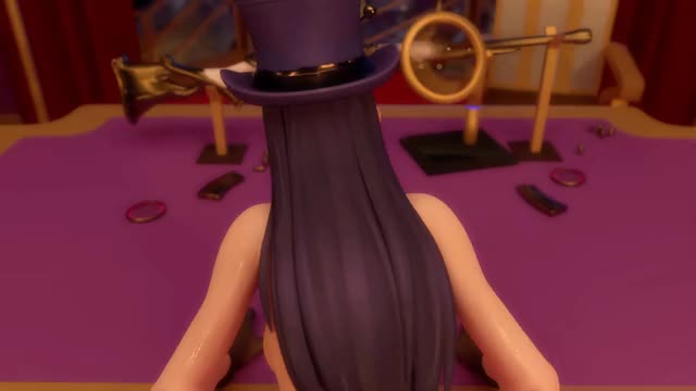 [60FPS+4K] Caitlyn’s Office Work [Shidosan3D]