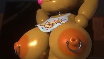 A Big Chicken showing off her Big Assets