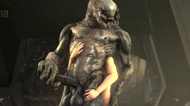 A sangheili and his friend (bad sound edit)
