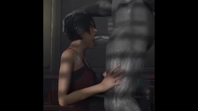 Ada Wong Blowjob X-Ray