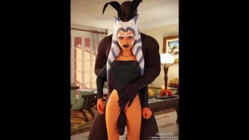 Ahsoka Blacked PMV SplitScreen