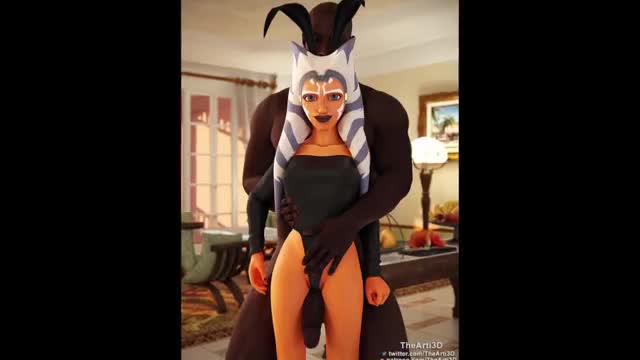 Ahsoka Blacked PMV SplitScreen