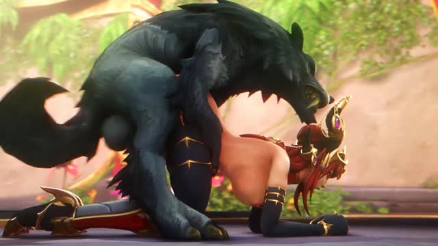 Alexstrasza Gets Firmly Mounted (noname55)