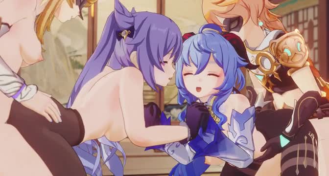 [Aline_ENn] Keqing & Ganyu 4K