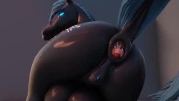 Anal Vored by Robotic Horse