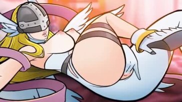 Angewomon having fun alone – illuXXXtrandy