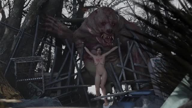 Anna Miller with Mutated Bear – Pubic & Both Angles (zmsfm)
