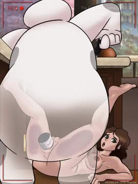 Aunt Cass enjoying Baymax’s new chip