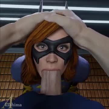 Batgirl’s Mouth Full [Sound Update][Akashima]