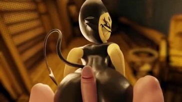 Bendy fem reverse cowgirl