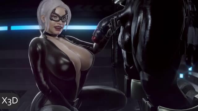 Black Cat And Venom Special [X3D] [Part 1-4] WIP