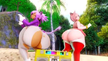 Blaze & Amy Rose Twerking