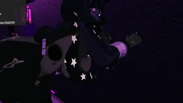 Bonnie riding a tentacle