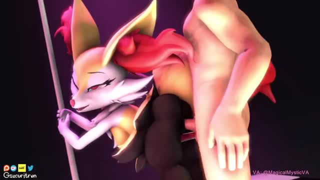 Braixen Gets Fucked At The Nightclub