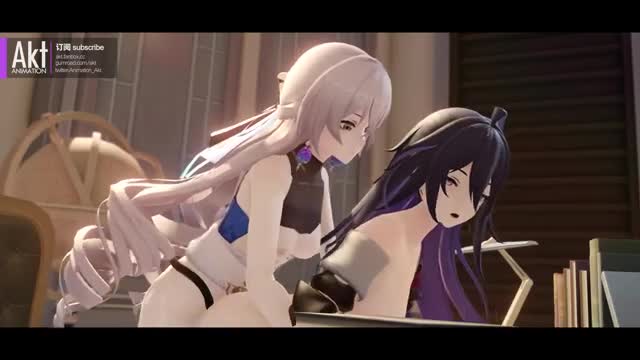 Bronya smashing Seele