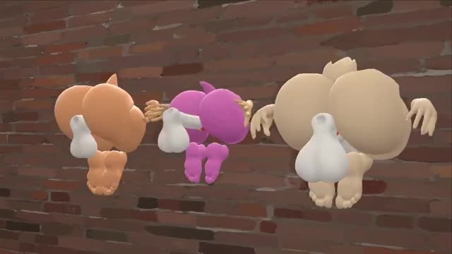 Butts in The wall