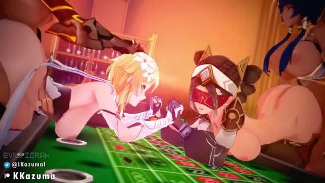 Candace x Lumine x Clearwater x Dehya