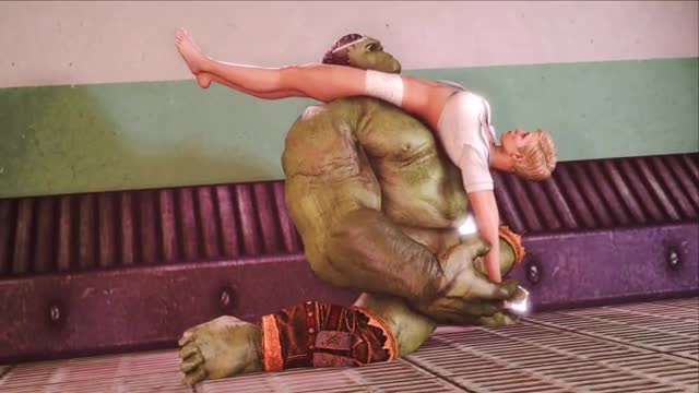 Cassie Cage vs. Hulk: Cassie pulveriza las Bolas de Hulk [Cosmic Brutality]