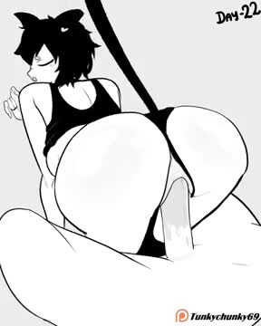 Cat girl (Someone’s OC) – Day 22 (Tunkychunky69)