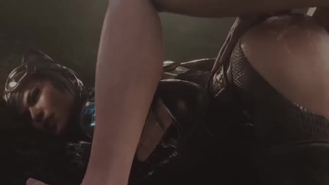 Cat woman let’s you fuck her big ass(fart edit)