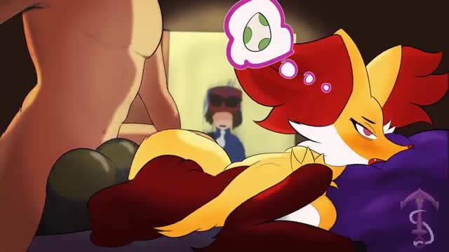 Caught Breeding Delphox [Tad_shummar]