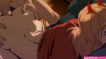 Power transando com Denji Chainsaw Man Hentai