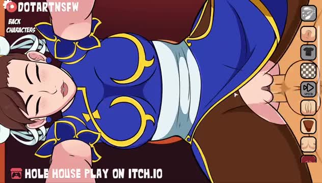 Chun Li Doggy Style Dripping Creampie – Hole House