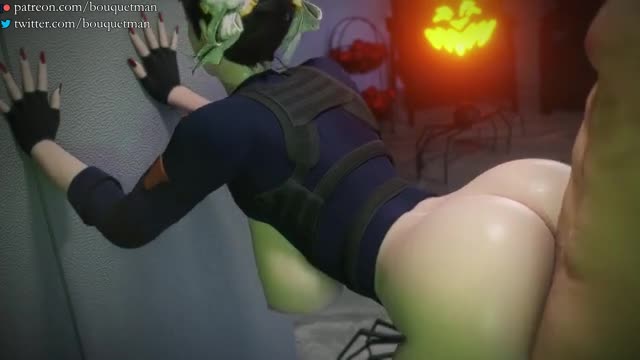 Chun-Li Halloween special [White][Bouquetman]