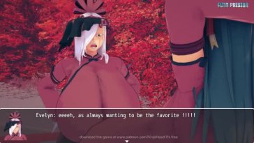 Cock vore, Futa on male (battle against the egg clan)