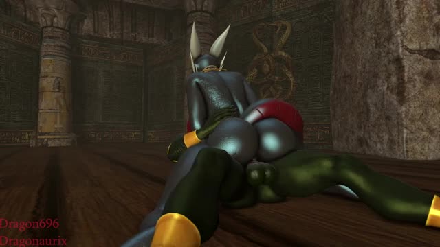 Corrupt Cynder riding