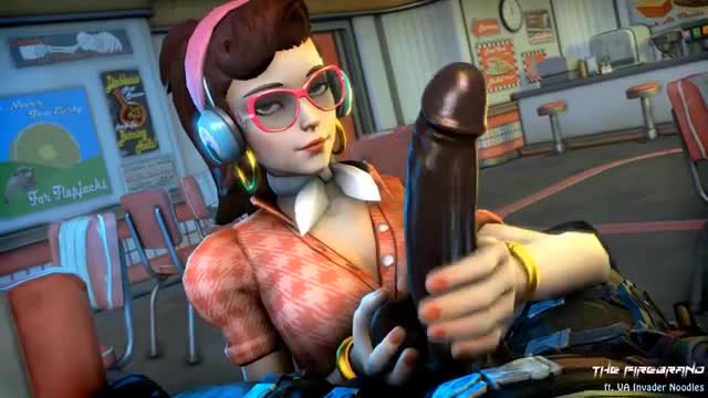 D.Va Handjob [Blacked][Thefirebrandsfm]