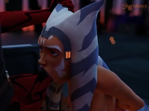 Darth Maul gave Ahsoka a facial