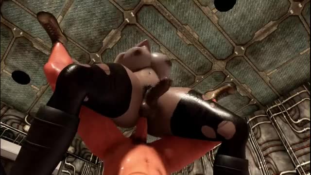 Demoness fast riding client’s cock [DiDongo]
