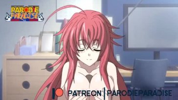 [Desto] – Rias Gremory – Every Paizuri scene