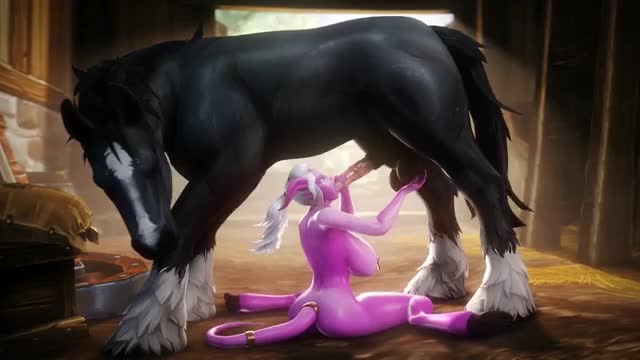 Draenei Serves Stallion with BJ [B] (noname55)