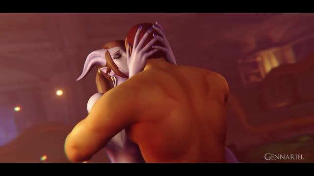 Draenei futa on male